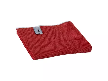 Vikan 691144 Basic microvezeldoek 40x40 cm rood