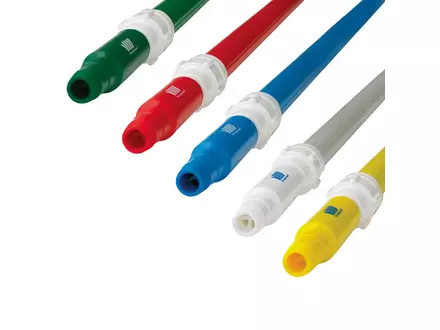 Perche télescopique en aluminium Vikan 2973Q4 avec système de débit d'eau, 1600-2780 mm, rouge