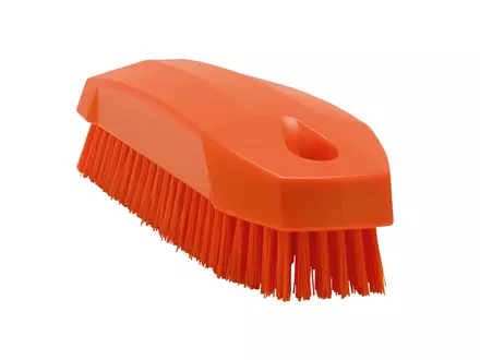 Vikan 64407 Brosse à ongles dure 130 mm Orange