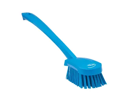 Brosse à vaisselle Vikan 4186, manche long et rigide, 415 mm
