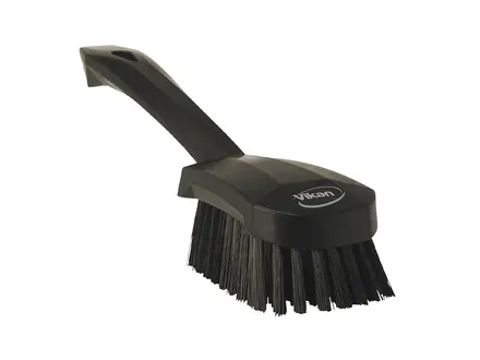 Vikan 41929 Dish brush hard short handle 270 mm black