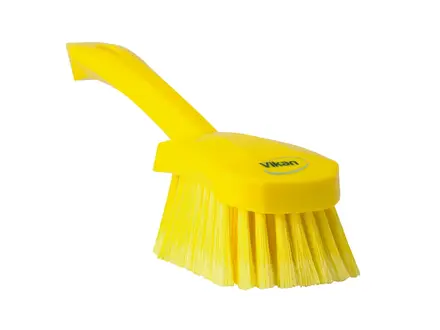 Vikan 41946 Dish brush soft split fibers short handle 270 mm yellow