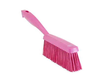 Vikan 45891 Balayeuse à main moyenne 330 mm rose
