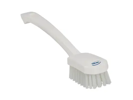 Brosse à vaisselle Vikan 30885, moyenne, 260 mm, blanche