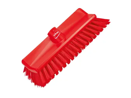 Vikan 70474 Corner Scrubber Medium 265 mm Red