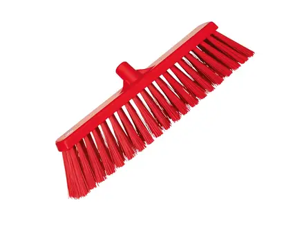 Vikan 29204 bezem zeer hard 530 mm rood