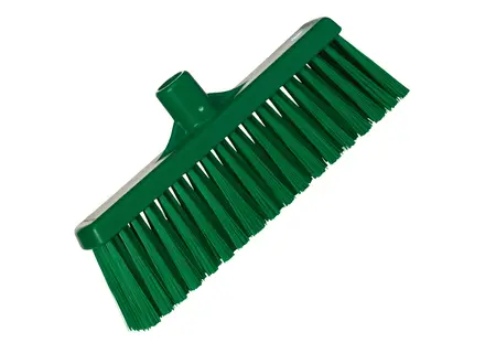 Vikan 31662 bezem medium recht 310 mm groen