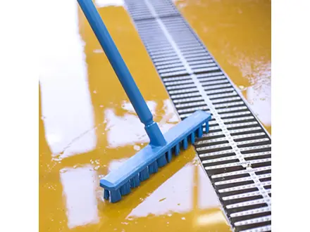 Vikan 70646 Floor scrubber hard UST 400 mm yellow