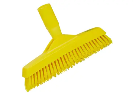 Brosse à joints Vikan 70406, manche très rigide, modèle 225 mm, jaune