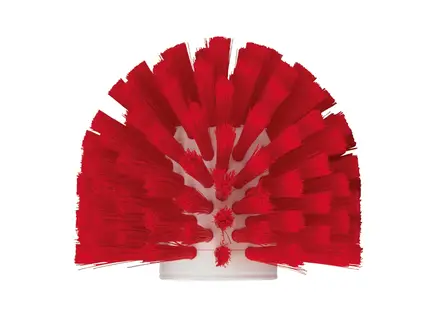 Vikan 70354 wormhuisborstelkop medium 135x130 mm rood