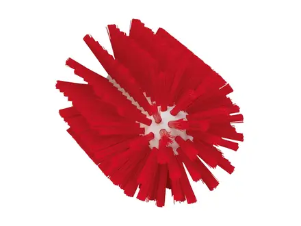 Vikan 5380904 pijpborstel medium steelmodel 90x160 mm rood