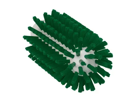 Vikan 5380632 Brosse à tuyaux à manche rigide, modèle 63 x 145 mm, verte