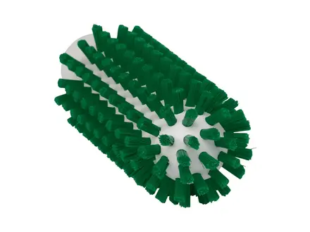 Vikan 5380502 Brosse à tuyaux à manche rigide, modèle 50 x 140 mm, verte