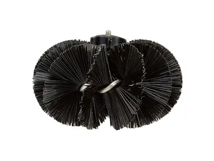 Vikan 53619 gutter brush hard handle model 55x275 mm black