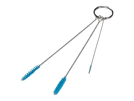 Kit de nettoyage Vikan 5362 avec 3 brosses pour tuyaux - 2 mm - 5 mm - 6 mm