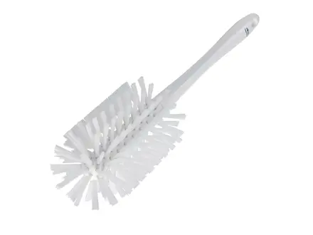 Brosse à tuyaux Vikan 5381905, dureté moyenne, 90 x 430 mm, blanche