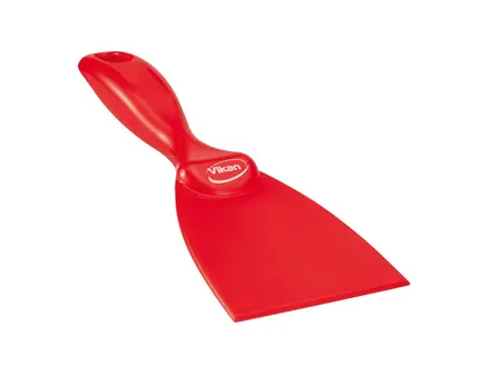 Vikan 40604 Handschraper polypropyleen 75 mm rood