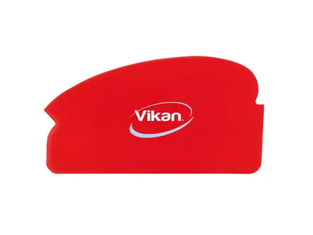 Vikan 40514 Flexible polypropylene hand scraper 165 mm red