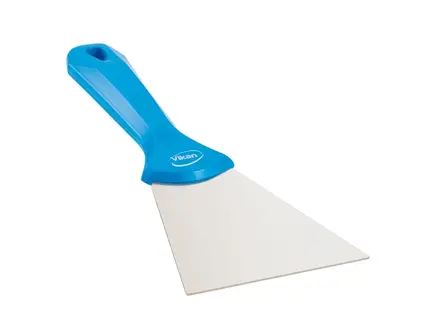 Grattoir manuel Vikan 4009, en polypropylène, avec lame en acier inoxydable de 100 mm