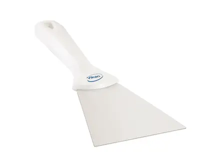 Vikan 40095 Handschraper RVS blad 100 mm wit