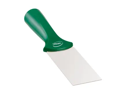 Vikan 40102 Scraper for handle mounting Stainless steel blade 50 mm green