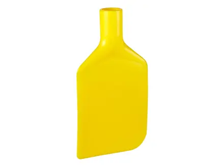 Spatule Vikan 7013 à manche flexible et lame PE 220 mm jaune