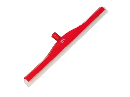 Vikan 77644 Floor squeegee flexible neck with replaceable rubber 600 mm red