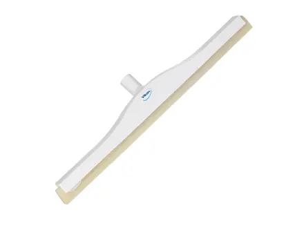 Vikan 77645 Floor squeegee flexible neck with replaceable rubber 600 mm white
