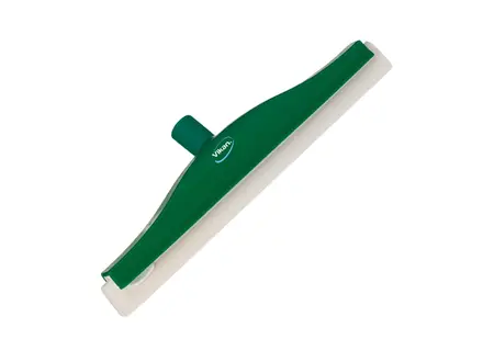 Vikan 77622 Floor squeegee flexible neck with replaceable rubber 400 mm green