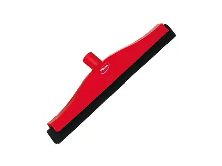 Vikan 77524 Floor squeegee with replaceable rubber 400 mm red