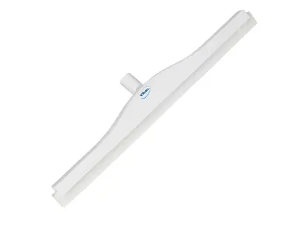 Vikan 77245 Floor squeegee flexible neck with replaceable rubber 600 mm white