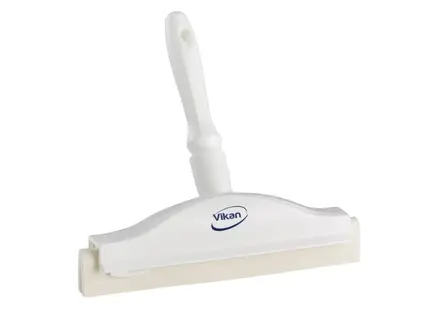 Raclette manuelle Vikan 77515 avec caoutchouc remplaçable 250 mm blanche