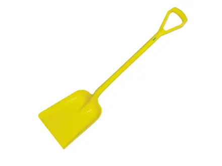 Vikan 56256 schop D-grip 1040 mm geel