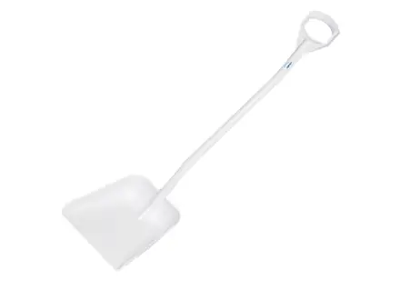 Pelle ergonomique Vikan 56015, grande lame 1310 mm, blanche