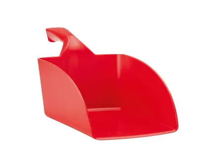 Louche à main Vikan 56704, grande capacité, 2 litres, 390 mm, rouge
