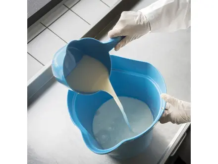 Vikan 56812 Round hand scoop 1 liter orange