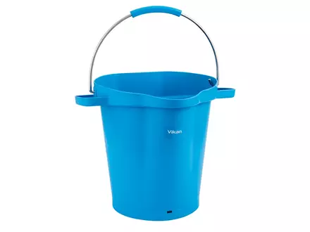 Vikan 5692 polypropylene bucket with stainless steel handle 20 liters