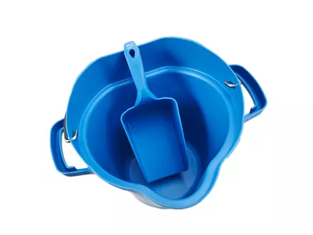 Vikan 56926 emmer met RVS hengsel 20 liter geel