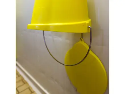 Vikan 16200 Stainless Steel Wall Holder for 6, 12 or 20 liter bucket