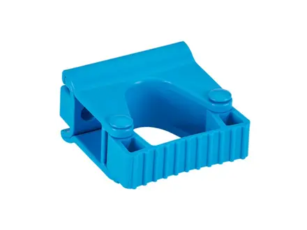 Vikan 10133 hygienic wall bracket grip strap module 82 mm blue