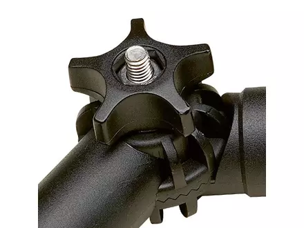 Vikan 29989 Threaded angle adapter 140 mm black