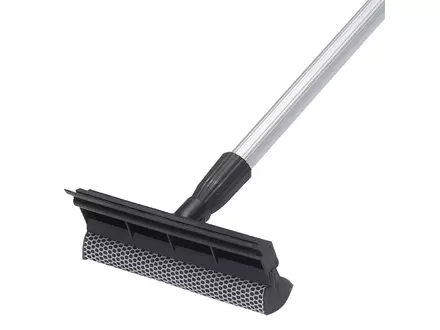 Vikan VTS 473952 voorruitschraper met spons telescoop 710-1250 mm