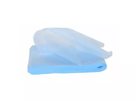 Chiffon à poussière en viscose imprégnée 60x25 cm bleu