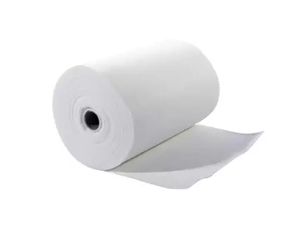 Chiffon à poussière adhésif en viscose/PP 62 x 22 cm blanc