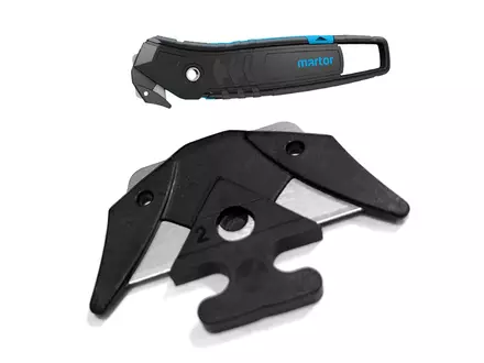 Lame en acier Martor Secumax n° 3550 pour couteau de sécurité Secumax 350