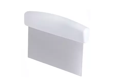 Polypropylene dough scraper with stainless steel blade 150 mm