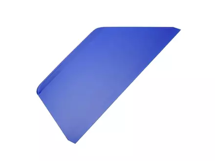 Deegschraper polypropyleen 216 mm blauw