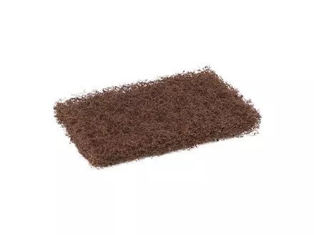 Sanding pad edge cleaner mini 155x95x25 mm brown
