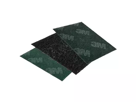 Tampon abrasif Scotch-Brite 3M 7446, gris, 228 x 152 mm