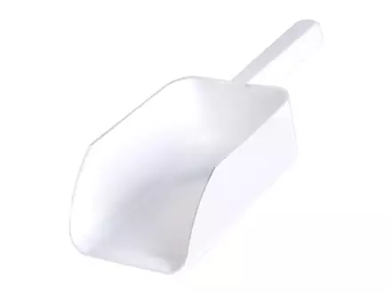 Cuillère à main PP 2,7 litres blanche